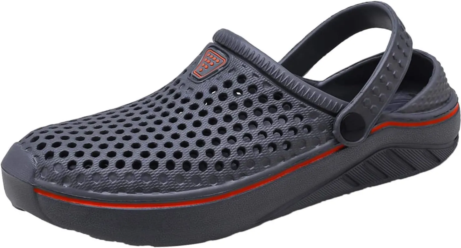 CERYTHRINA Men's Slippers Womens Lightweight Breathable Water Shoes Garden Clogs Sandals Unisex