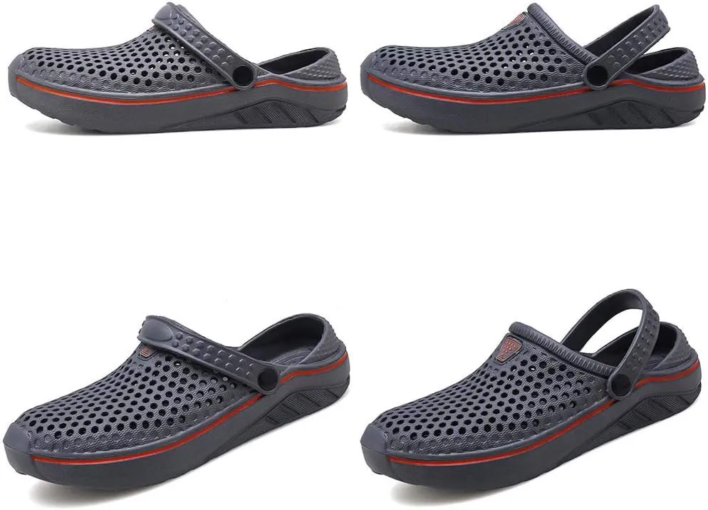 CERYTHRINA Men's Slippers Womens Lightweight Breathable Water Shoes Garden Clogs Sandals Unisex