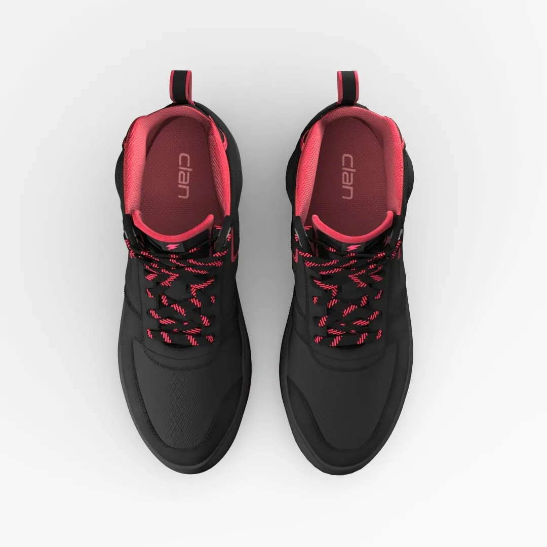 Clan Waterproof - CE Certified Motorcycle Riding Shoes - SNKR | Stealth Edition