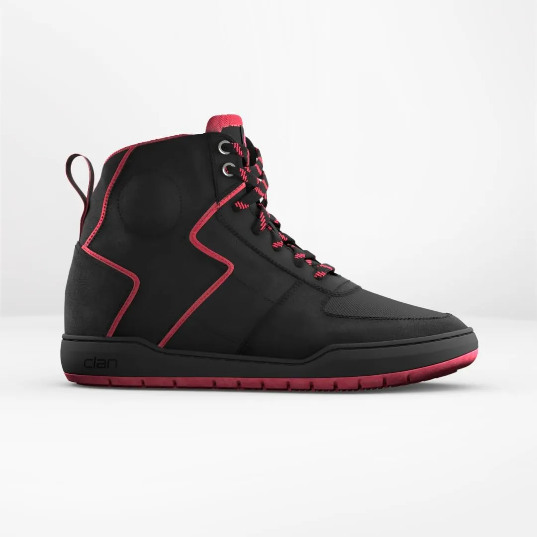 Clan Waterproof - CE Certified Motorcycle Riding Shoes - SNKR | Stealth Edition