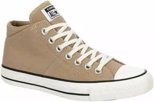 Converse Unisex Chuck Taylor All Star Madison Mid Top Canvas Sneaker - Lace up Closure Style - Egret/Pink Solstice