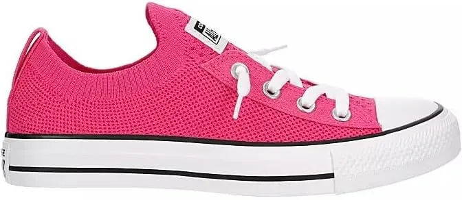 Converse Unisex Chuck Taylor All Star Shoreline Knit Sneaker - Lace up Closure Style - Light Blue White