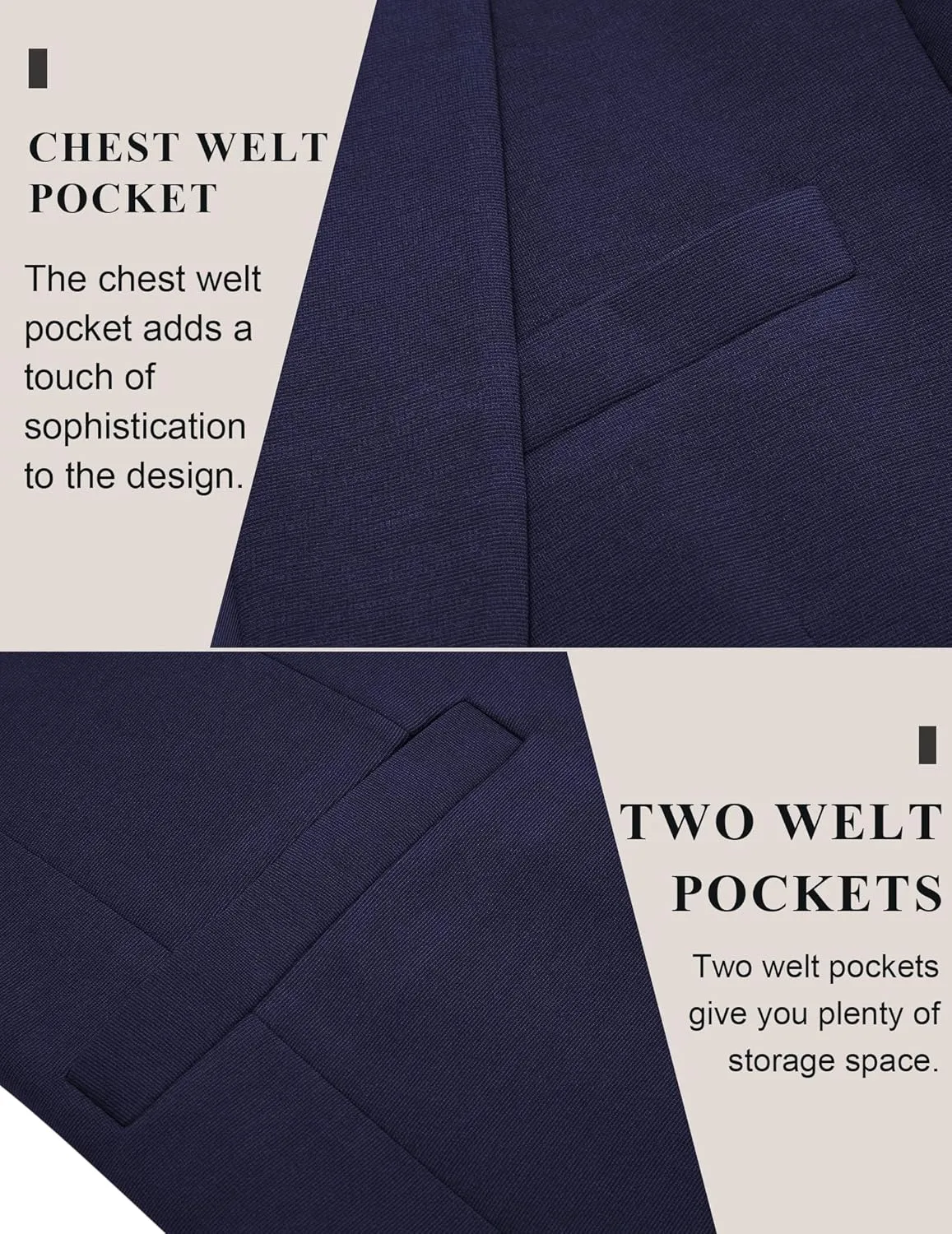 COOFANDY Men's Casual Blazer Jacket One Button Suit Jackets Lightweight Knit Sport Coat
