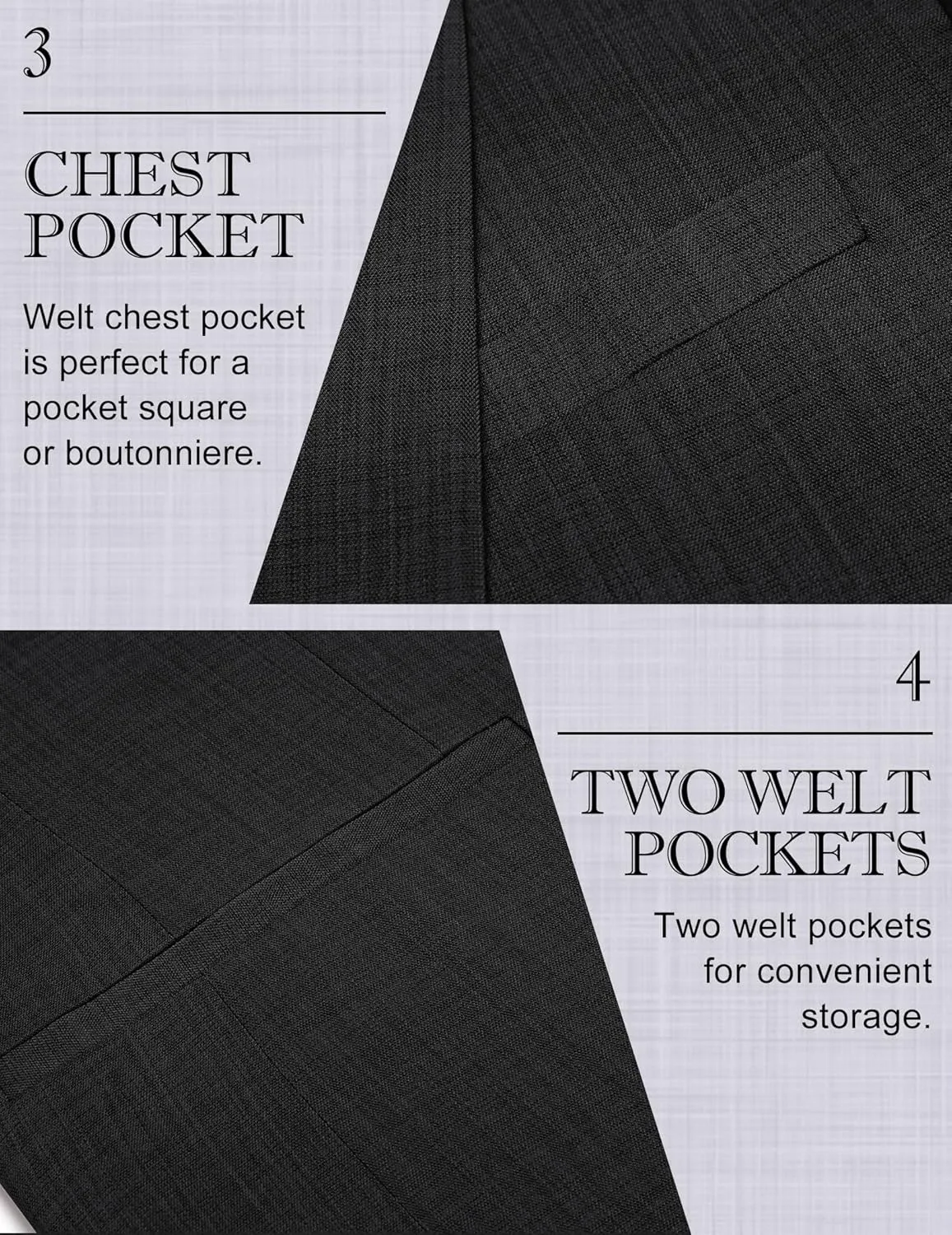 COOFANDY Men's Casual Blazer Sport Coats Dress One Button Lightweight Summer Suit Jacket Business Blazer Jacket