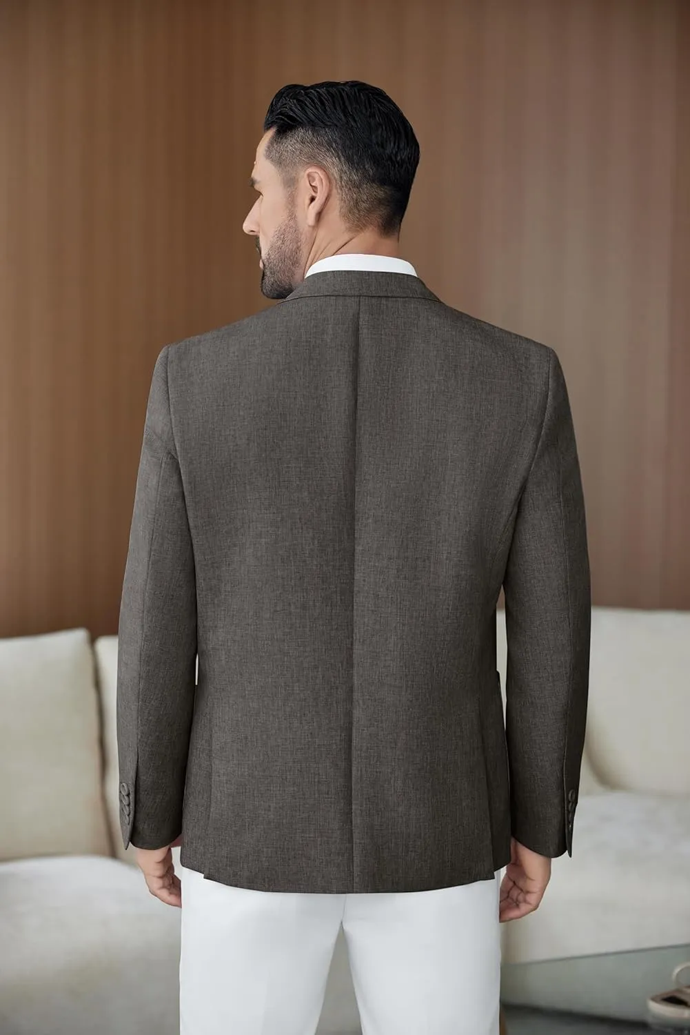 COOFANDY Men's Casual Blazer Suit Jackets Slim Fit One Button Sports Coat with Pockets