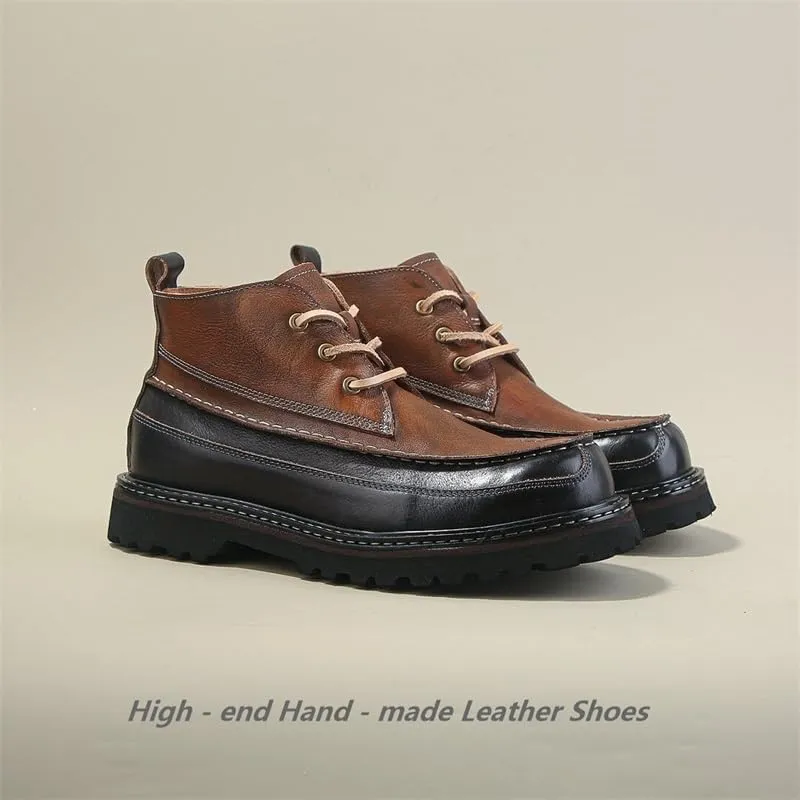 CSCDD Men's Loafers Leather Inner Comfortable Breathable Casual Non-Slip Soft Sole Lightweight Suitable for Daily Work