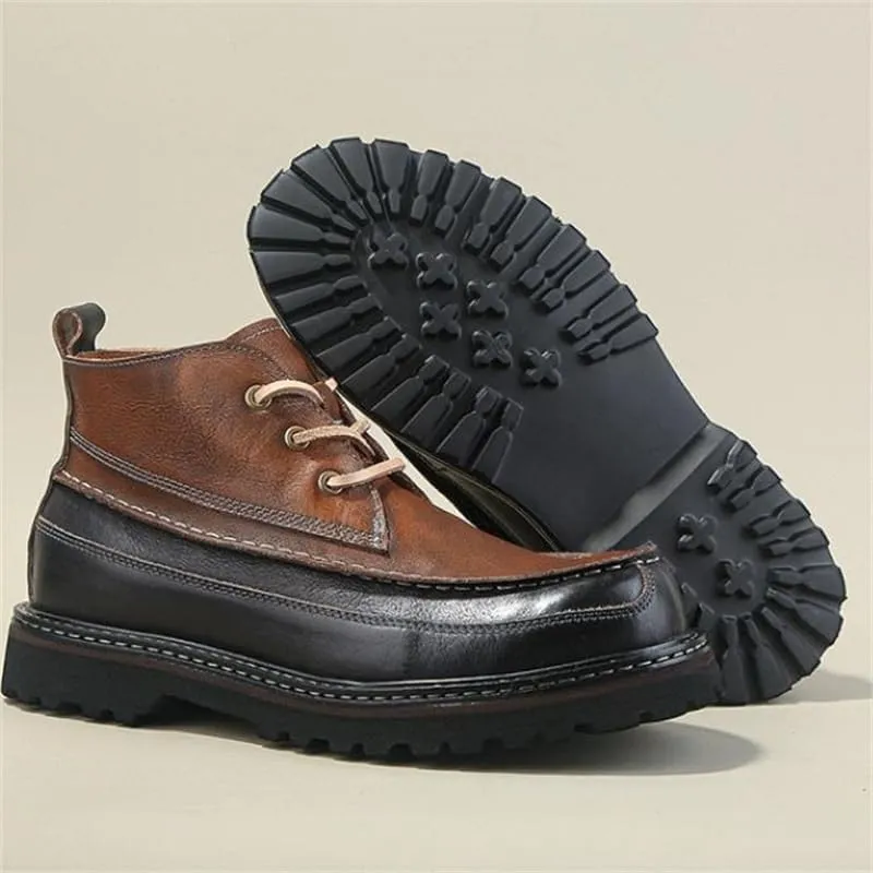 CSCDD Men's Loafers Leather Inner Comfortable Breathable Casual Non-Slip Soft Sole Lightweight Suitable for Daily Work