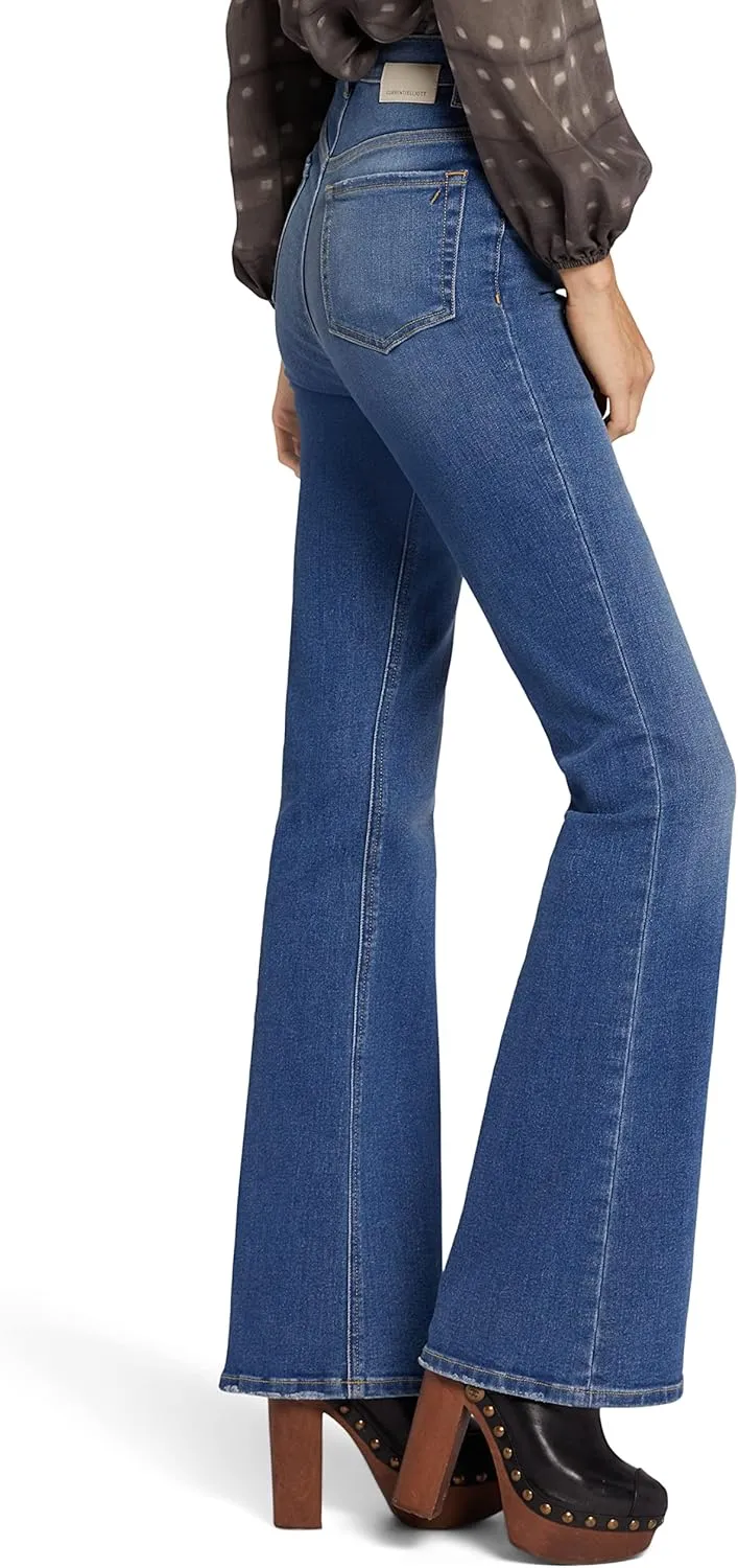 Current/Elliott Side Street Flare Jean – High Rise Pant for Women