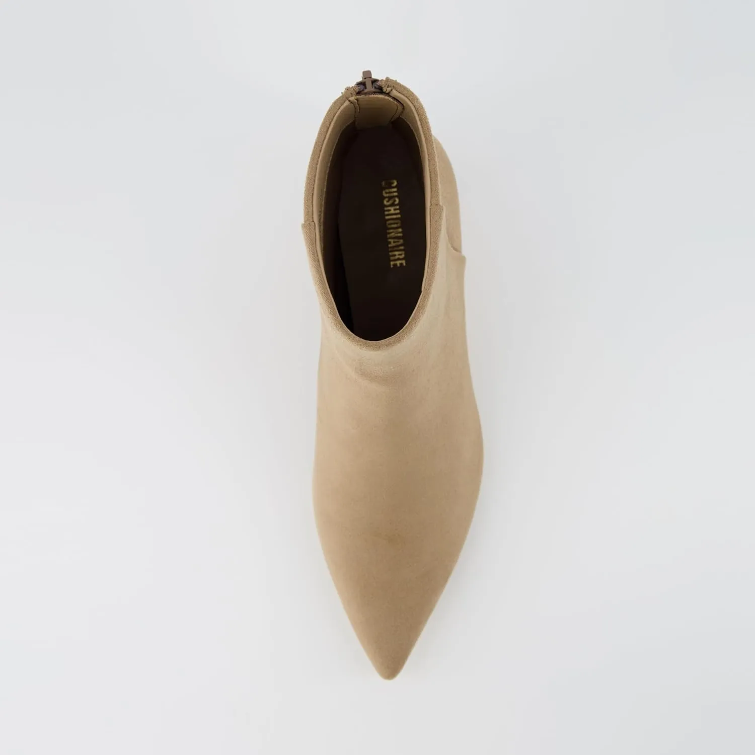 CUSHIONAIRE Women's Barbi Kitten Heel Bootie  Memory Foam, Wide Widths Available