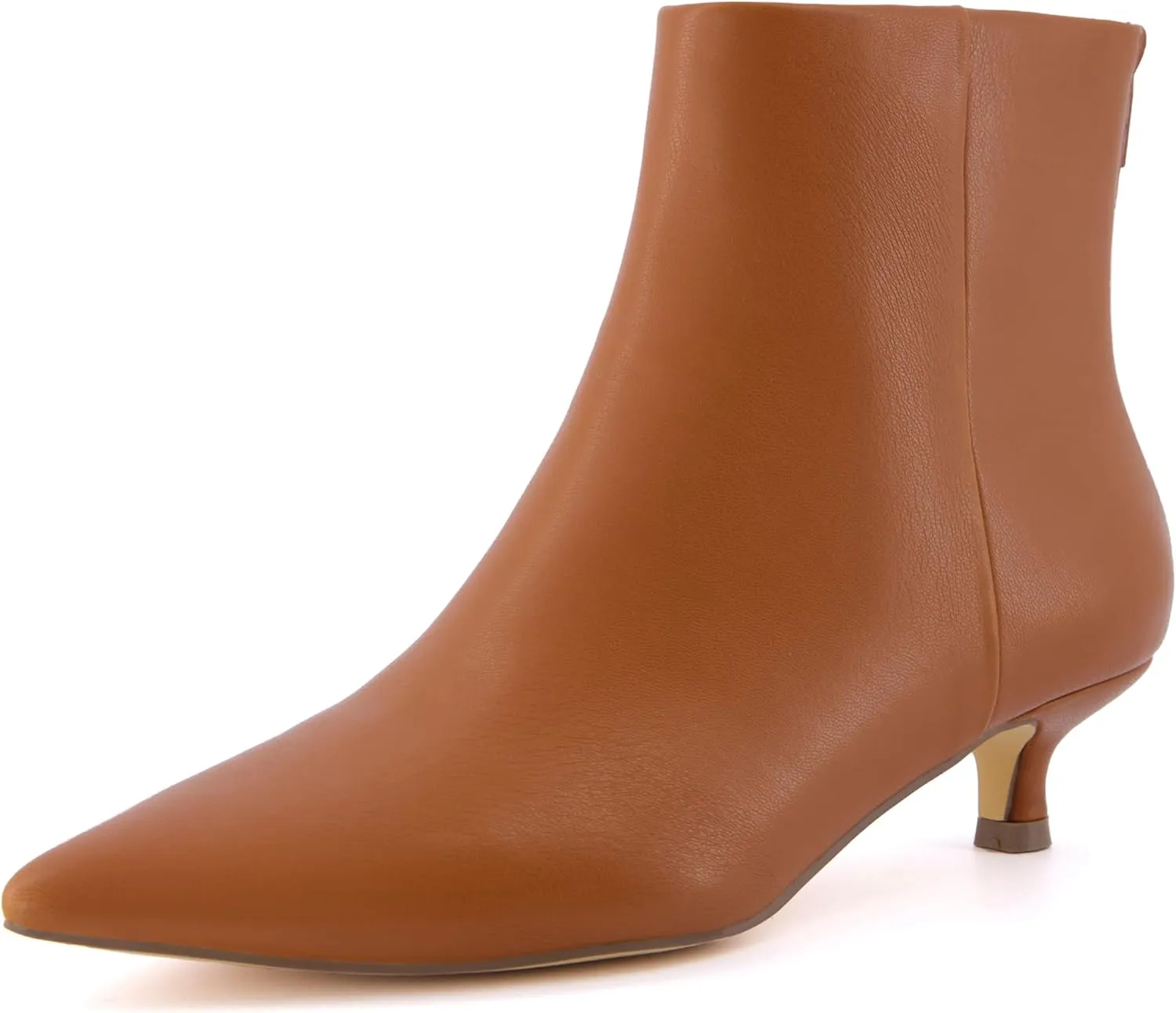 CUSHIONAIRE Women's Barbi Kitten Heel Bootie  Memory Foam, Wide Widths Available