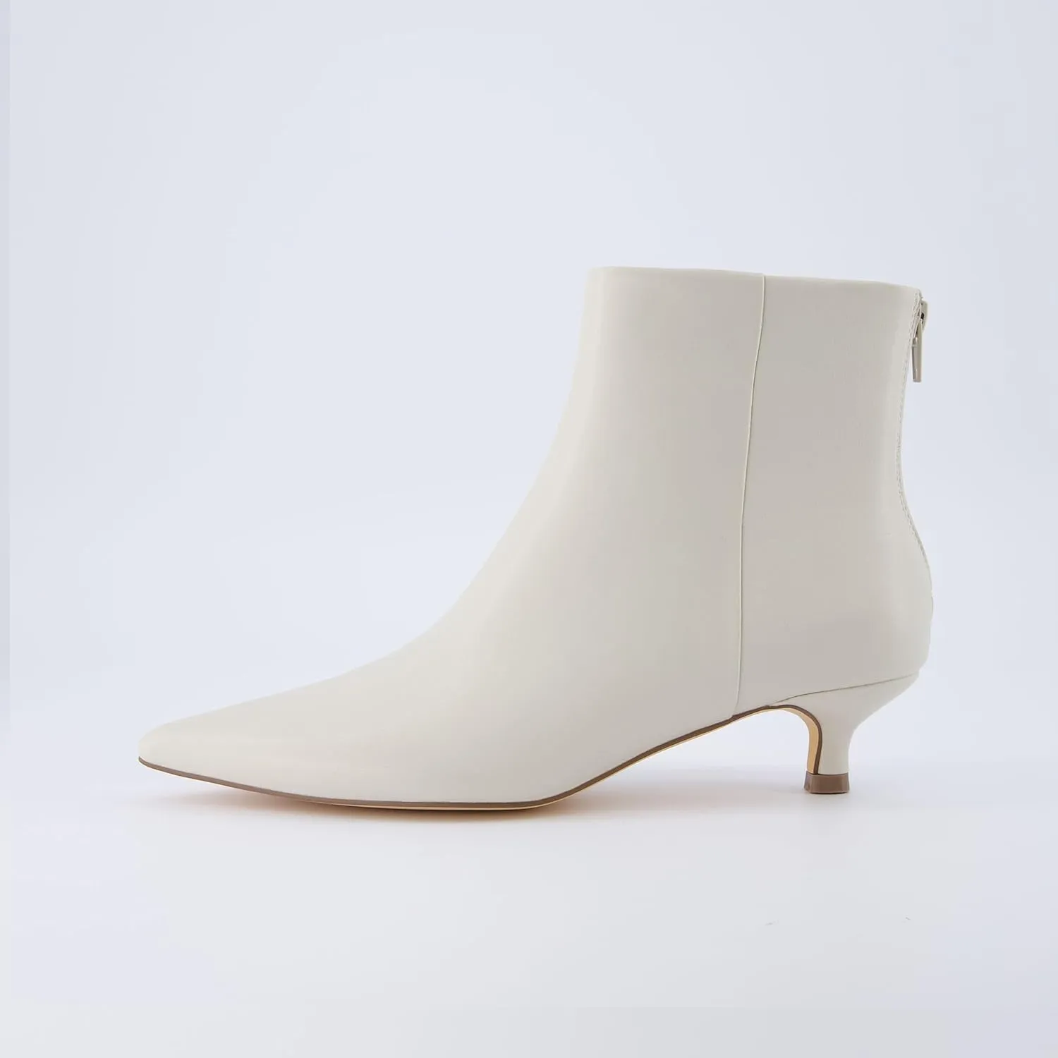 CUSHIONAIRE Women's Barbi Kitten Heel Bootie  Memory Foam, Wide Widths Available
