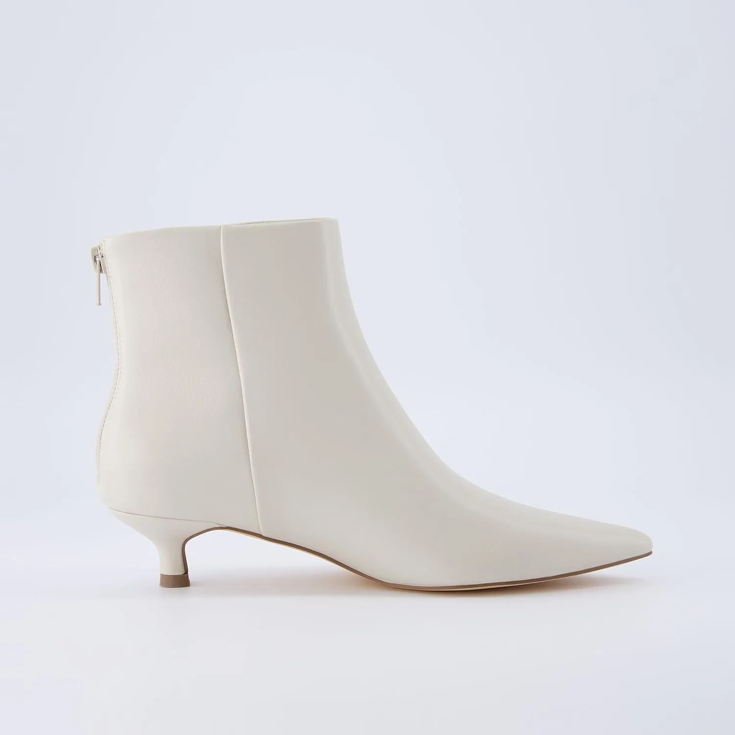 CUSHIONAIRE Women's Barbi Kitten Heel Bootie  Memory Foam, Wide Widths Available