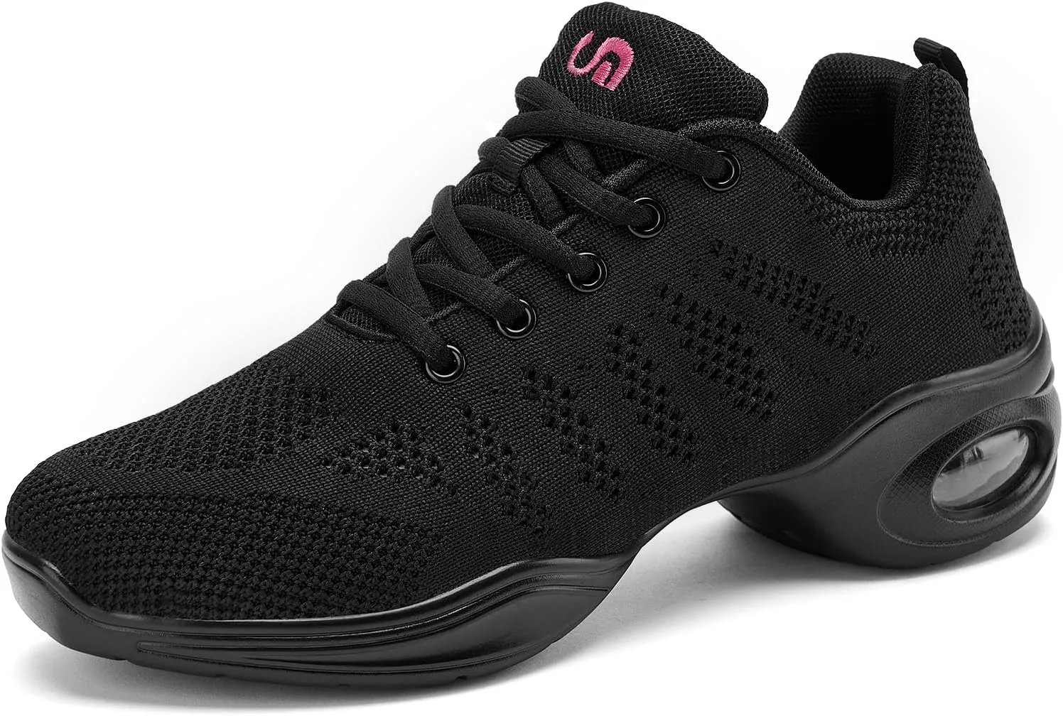 Dance Shoes for Women Jazz Shoes Women Dance Sneakers Breathable Air Cushion Split Sole Athletic Walking Dance Shoes Platform Shoe