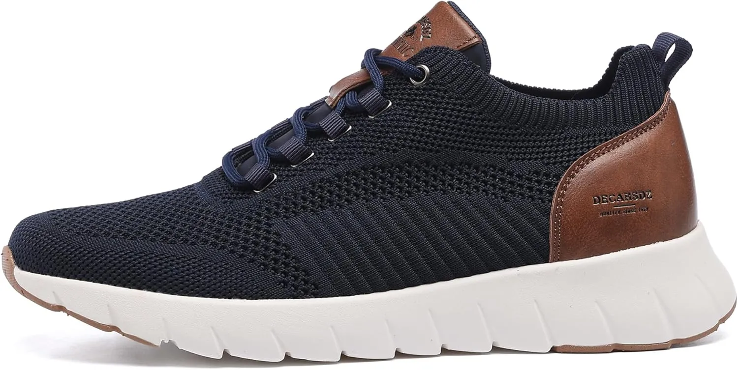 DECARSDZ Mens Comfort Mesh Fabric Fashion Breeze Sneakers Casual Shoe Breathable Walking Shoes Use for Urban Commuting Leisure Socials Outdoor City Getaways