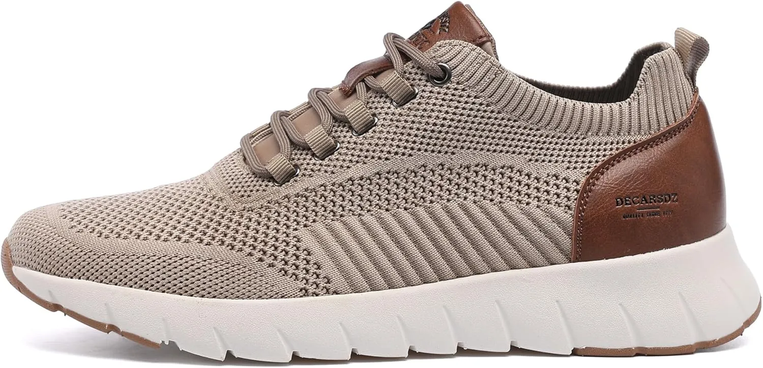 DECARSDZ Mens Comfort Mesh Fabric Fashion Breeze Sneakers Casual Shoe Breathable Walking Shoes Use for Urban Commuting Leisure Socials Outdoor City Getaways