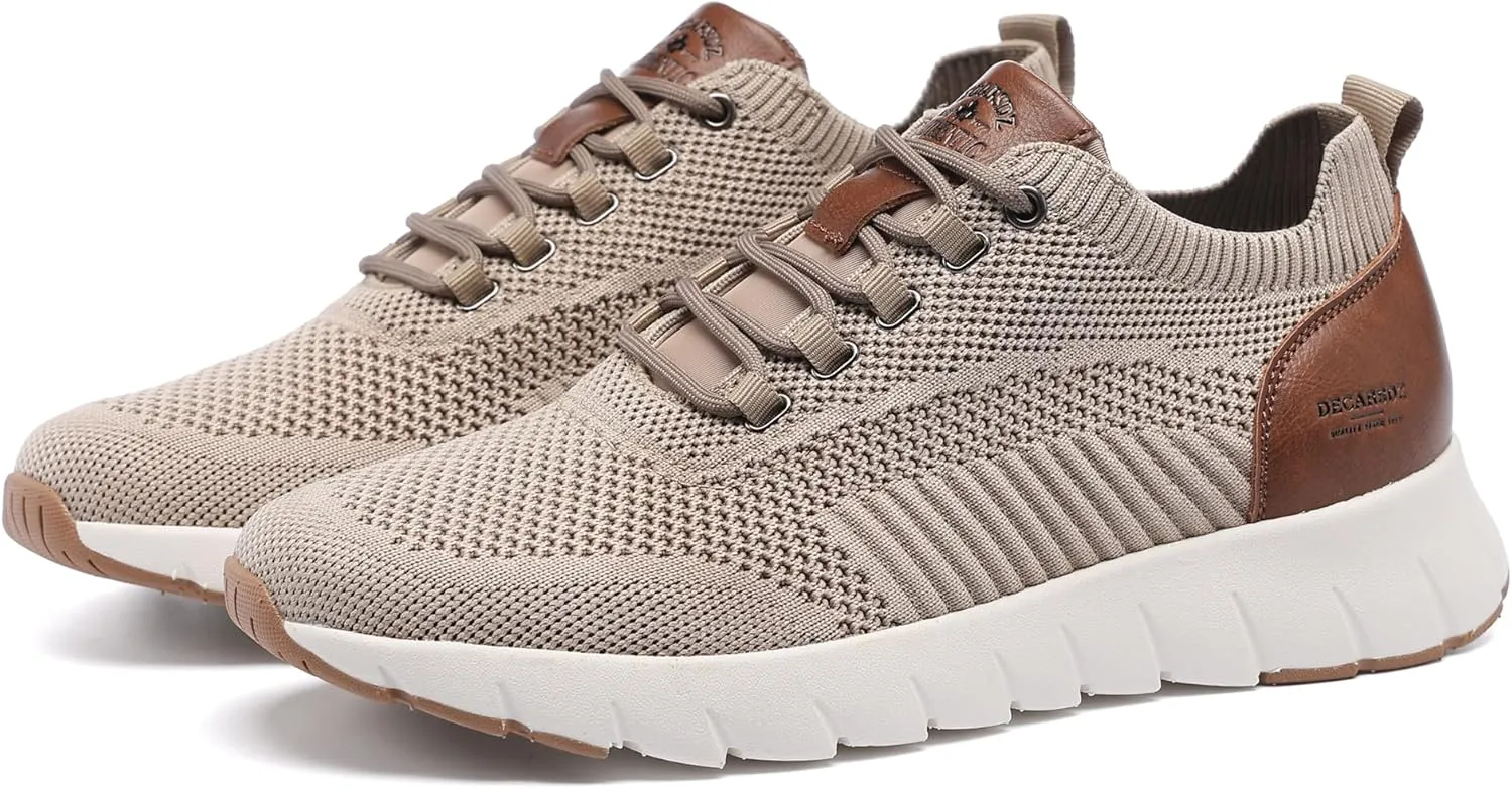 DECARSDZ Mens Comfort Mesh Fabric Fashion Breeze Sneakers Casual Shoe Breathable Walking Shoes Use for Urban Commuting Leisure Socials Outdoor City Getaways