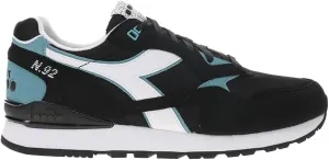 Diadora Mens N.92 Lace Up Sneakers Shoes Casual - Black, Blue - Size 11.5 D