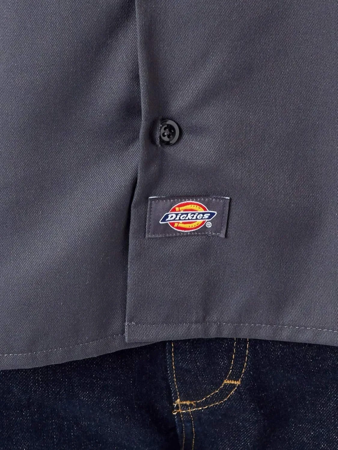 Dickies Men's Big and Tall Long Sleeve Work Shirt