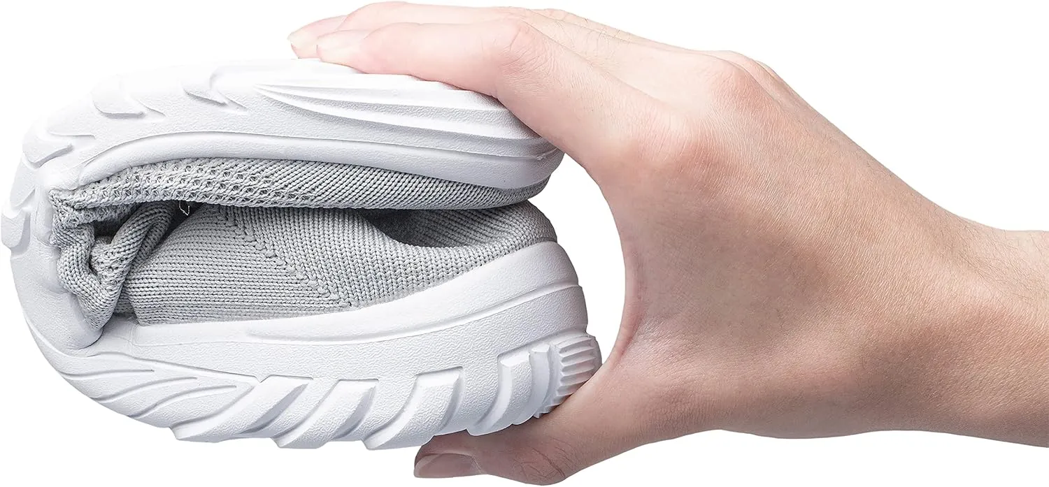 DOUSSPRT Womens Walking Shoes Slip On Hypersoft Sock Tennis Water Sneakers Casual Mesh Comfortable Athletic Breathable Running