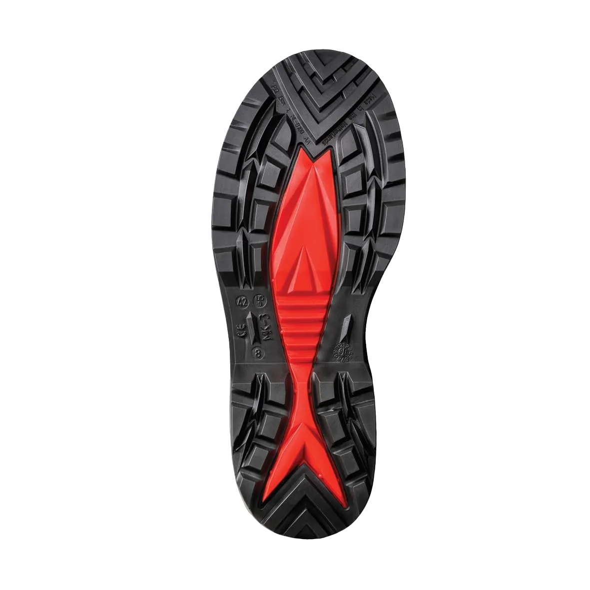 DUNLOP Protective Footwear, Purofort  Dark Green/Black, Minimize Foot Fatigue, Ease of Movement, Premium Insole, D760933.41, Size 8 US