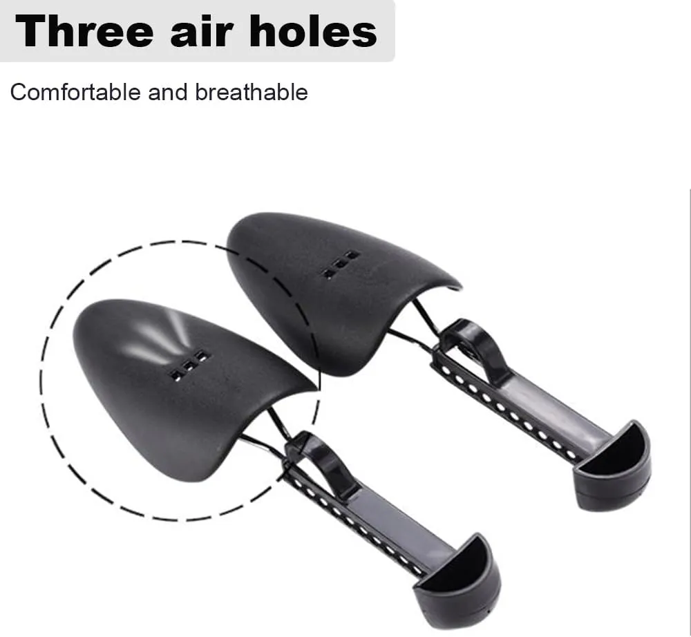 EchoDone 10 Pairs Plastic Shoe Tree Stretcher Shaper for Men