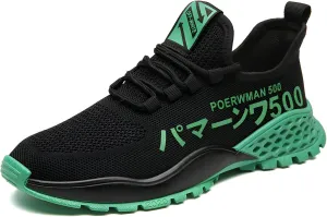 Ellniges]【Men's Athletic Sneakers Breathable Mesh Training Shoes Gym & Street Wear, Korean Fashion Autumn Collection, Comfort Technology Lightweight Walking Shoes