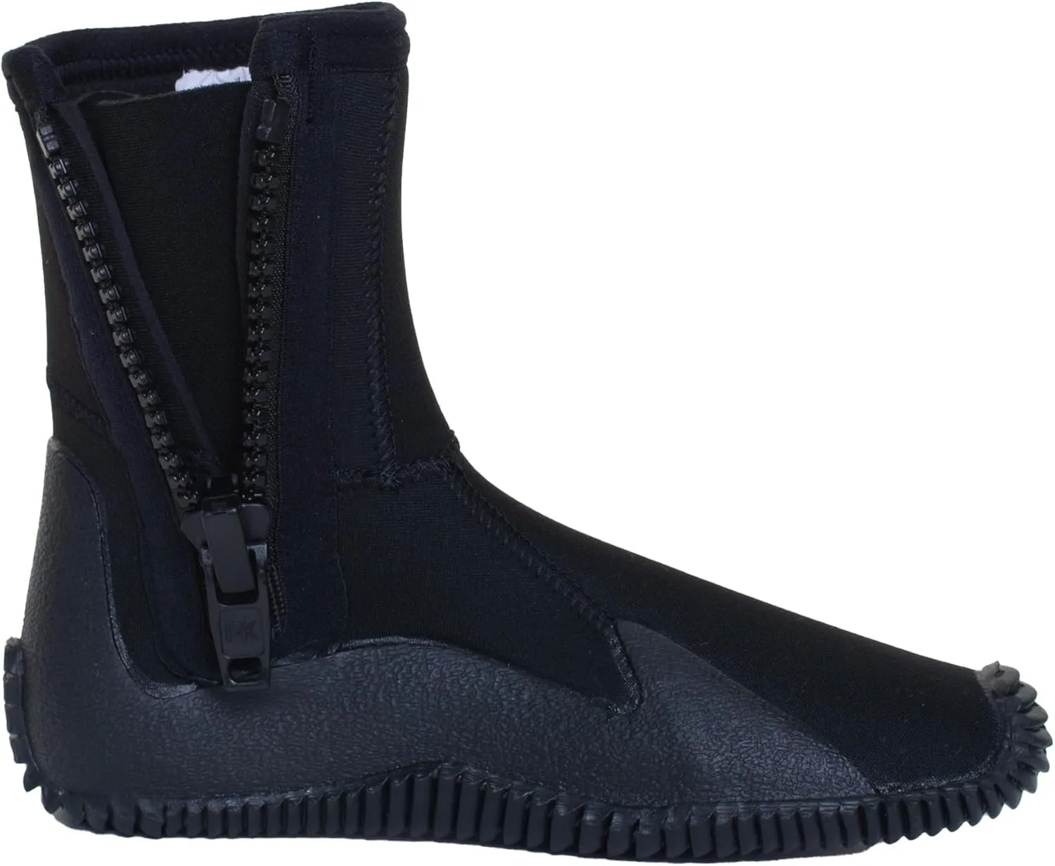 EVO 5MM Tall Neoprene Boots for Snorkeling, Scuba Diving, Surfing, Anti-Slip Unisex Wetsuit Boots for Water Sports, 5MM High Top Dive Boots in Men's Sizes