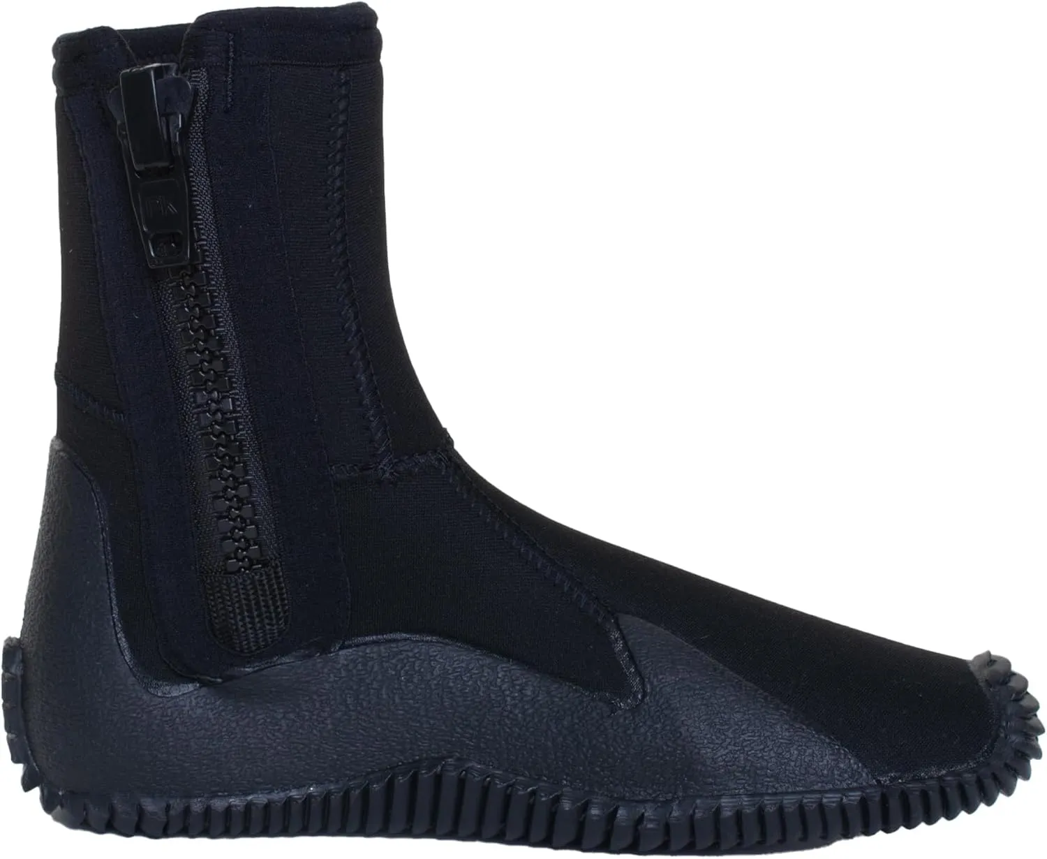 EVO 5MM Tall Neoprene Boots for Snorkeling, Scuba Diving, Surfing, Anti-Slip Unisex Wetsuit Boots for Water Sports, 5MM High Top Dive Boots in Men's Sizes