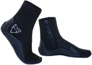 EVO 5MM Tall Neoprene Boots for Snorkeling, Scuba Diving, Surfing, Anti-Slip Unisex Wetsuit Boots for Water Sports, 5MM High Top Dive Boots in Men's Sizes