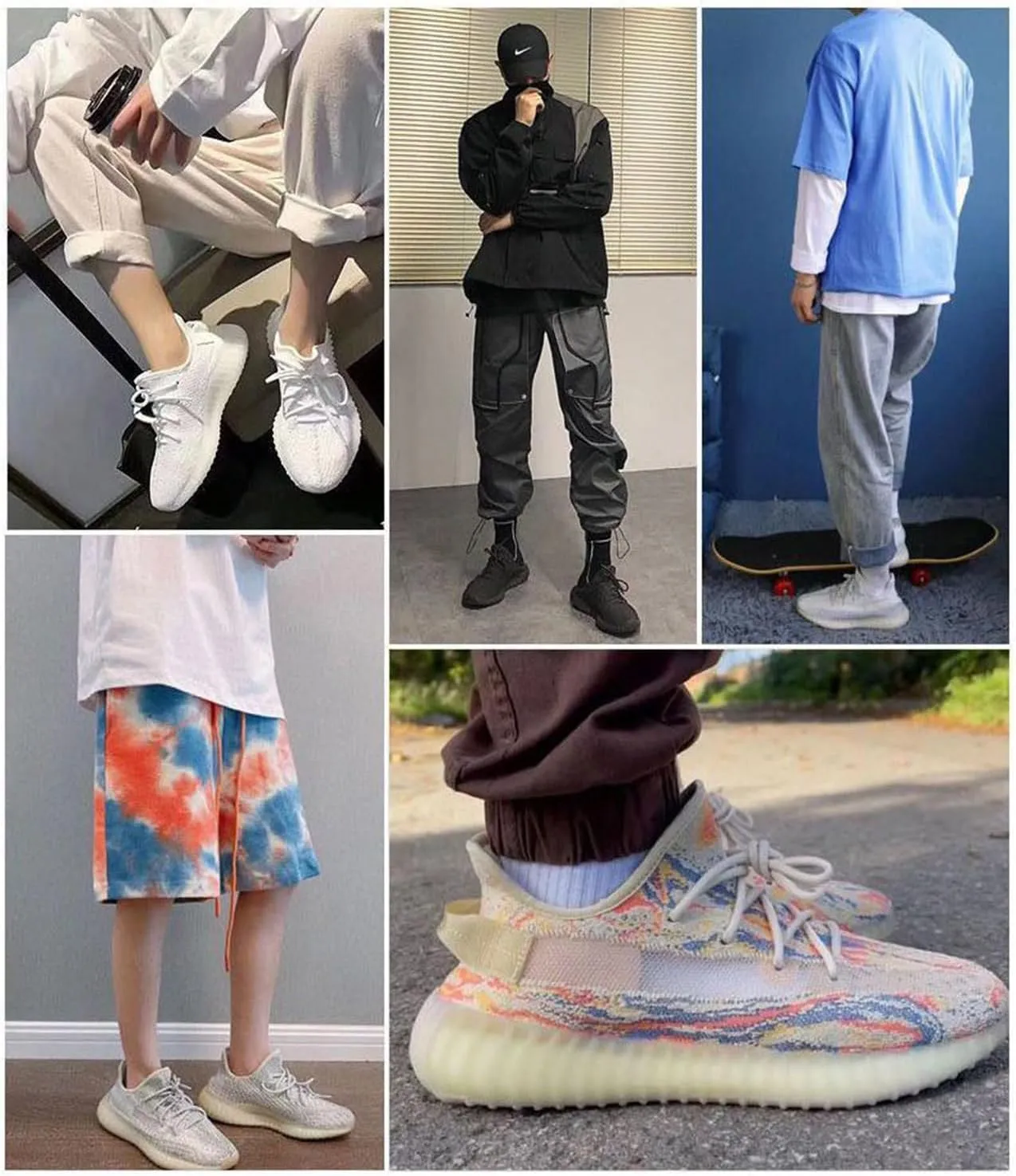 Fashion Sneakers for Men's Outdoor Breathable 350 Running Shoes Women's Classic Trendy Indoor Non-Slip Casual Walking Track Field Shoes Unisex