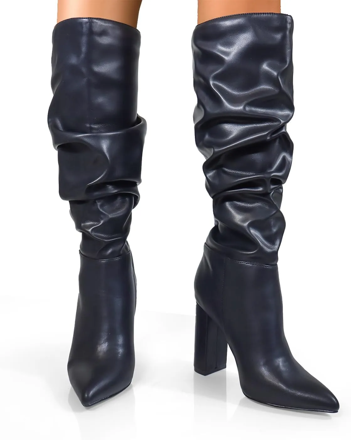 FREDERICK'S OF HOLLYWOOD Women's Pointed Toe Boots, FOH-LEANNE