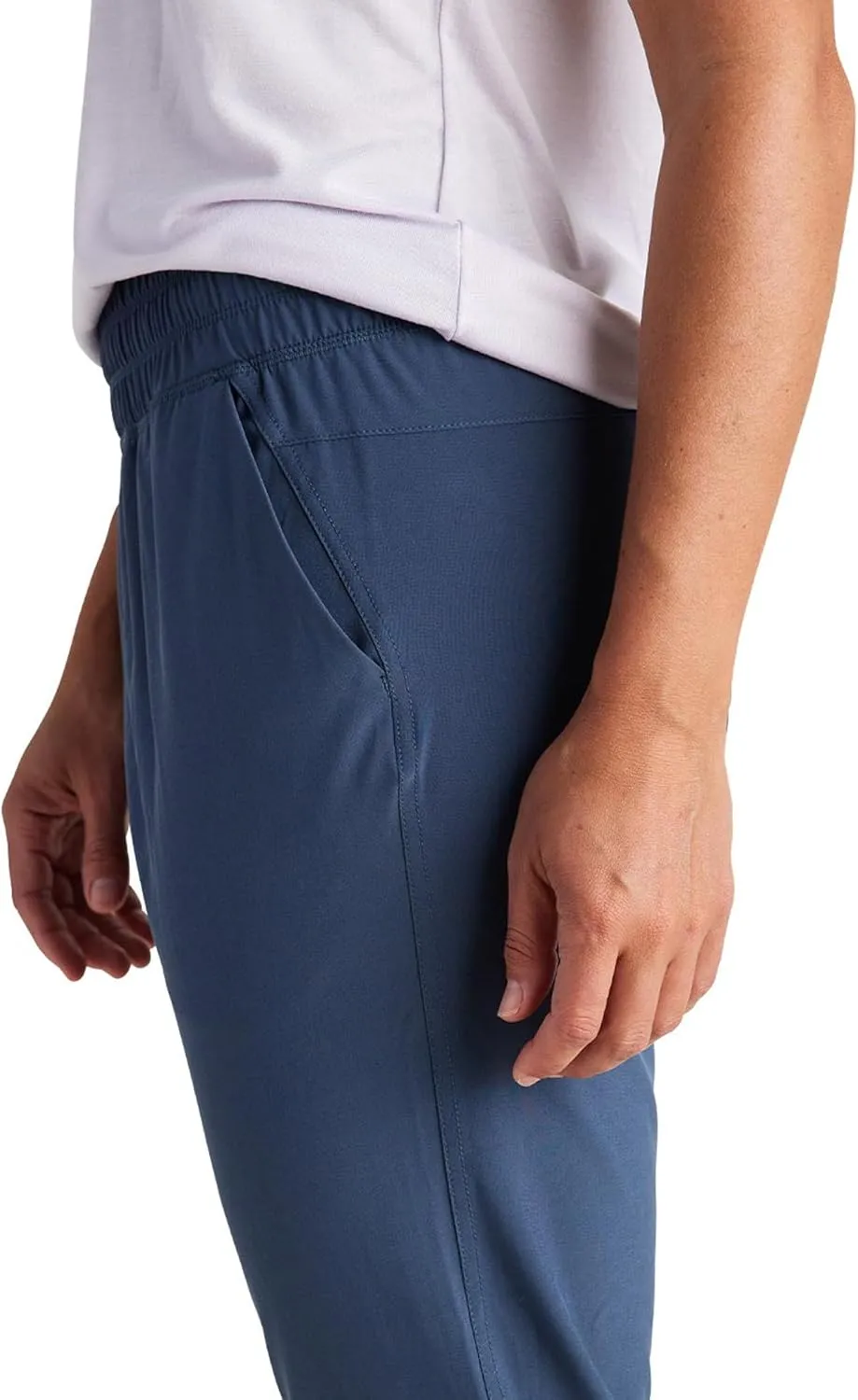 Free Fly Women's Pull-On Breeze Jogger - Sun Protection UPF 50  Pants with Pockets, Joggers with Bamboo Viscose Lining