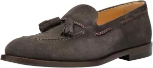 FSJ Men's Retro Round Toe Tassel Loafers Suede Fashion Casual Slip-On Flats Comfortable Driving Luxury Wedding Prom Moccasin Shoes Size 4-16 US