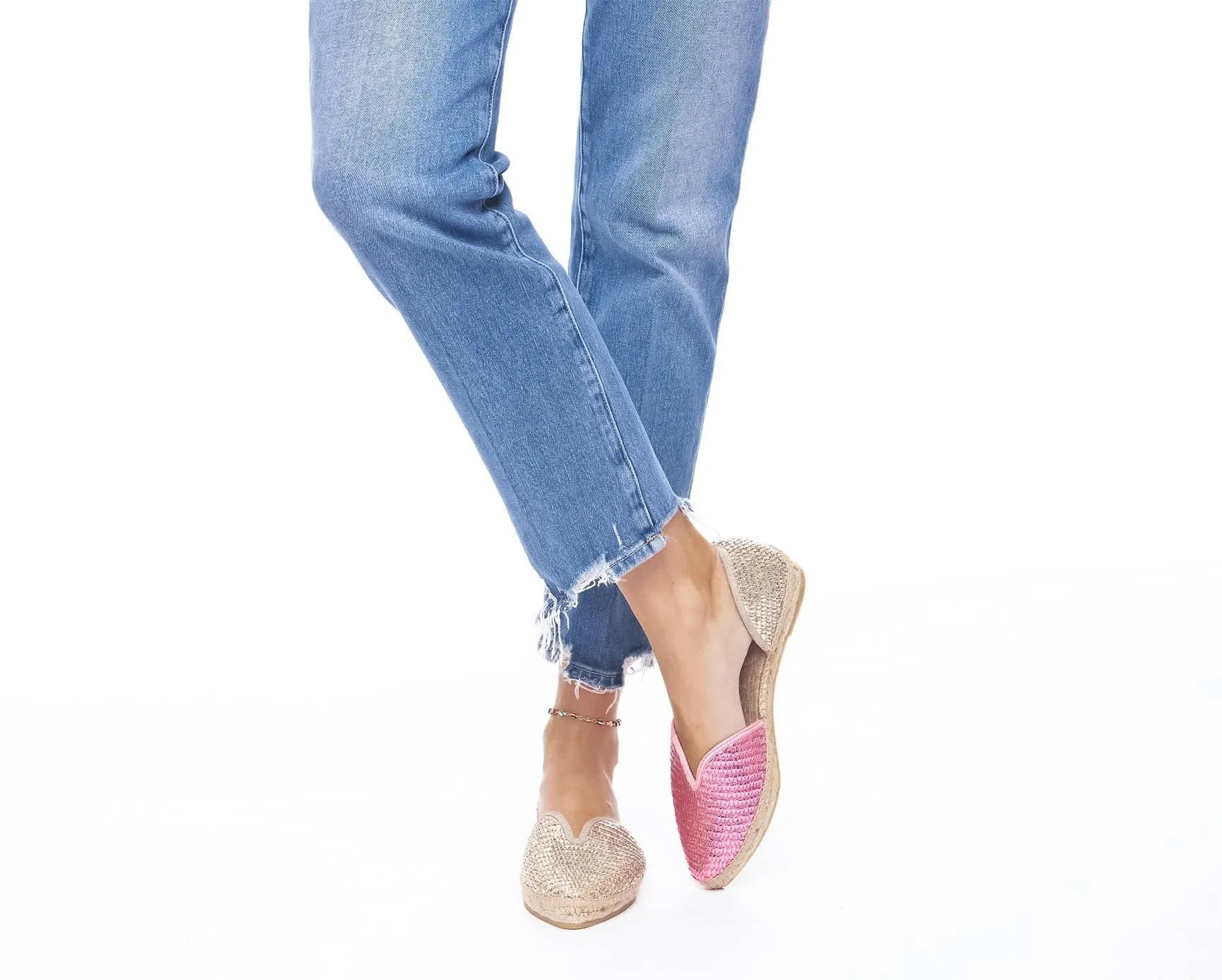 Fucsia Smart-enabled Los & Bargain Open-side - Angeles - Flats Platinum