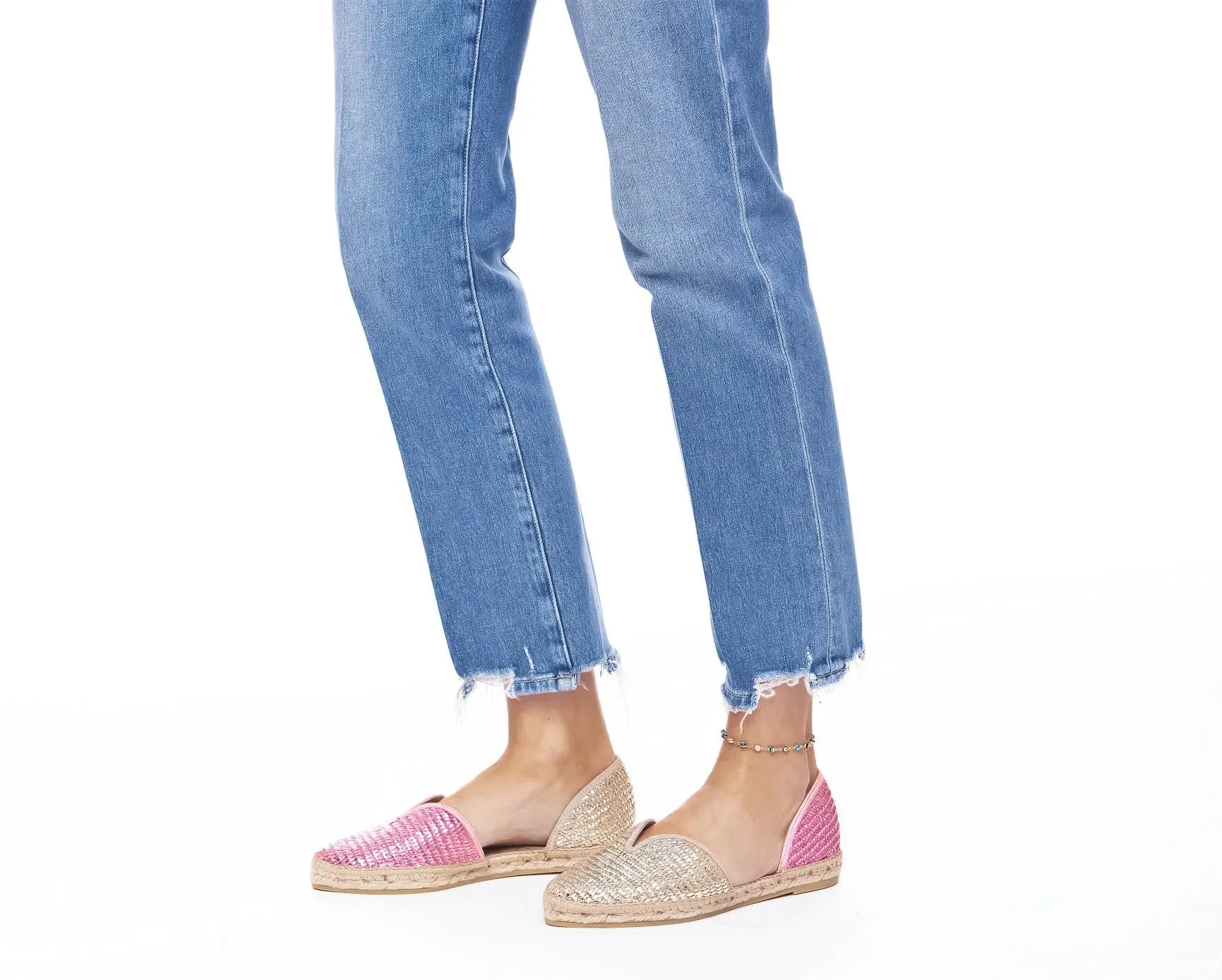 Fucsia Smart-enabled Los & Bargain Open-side - Angeles - Flats Platinum