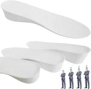 Height Boosting Increase Insoles Shoes for Woman Men,Brandone Height Boosters Insoles,Plantillas para Zapatos De Hombre,Shoe Height Inserts Heel Lifts for Men,Shoe Lifts (10.31''Lx2''UP) (1PAIR)