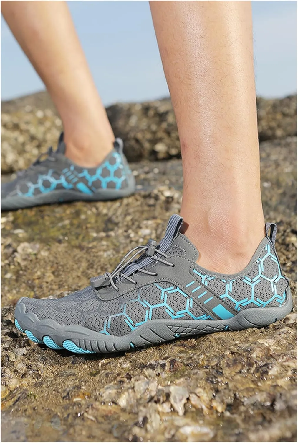 Hike Pro Footwear Barefoot Lightweight Barefoot with Wide Toe Box Caspar Pro Non-Slip & Waterproof Winter Barefoot Shoes Athletic Sport Riding Gym Workout Running Shoes
