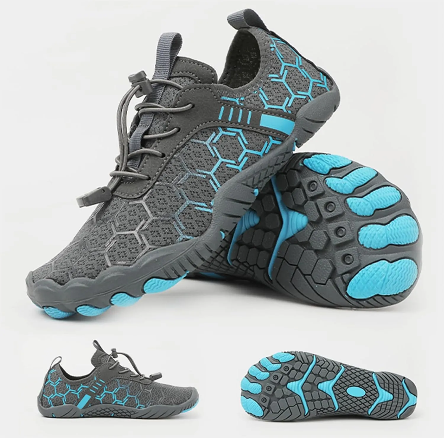 Hike Pro Footwear Barefoot Lightweight Barefoot with Wide Toe Box Caspar Pro Non-Slip & Waterproof Winter Barefoot Shoes Athletic Sport Riding Gym Workout Running Shoes