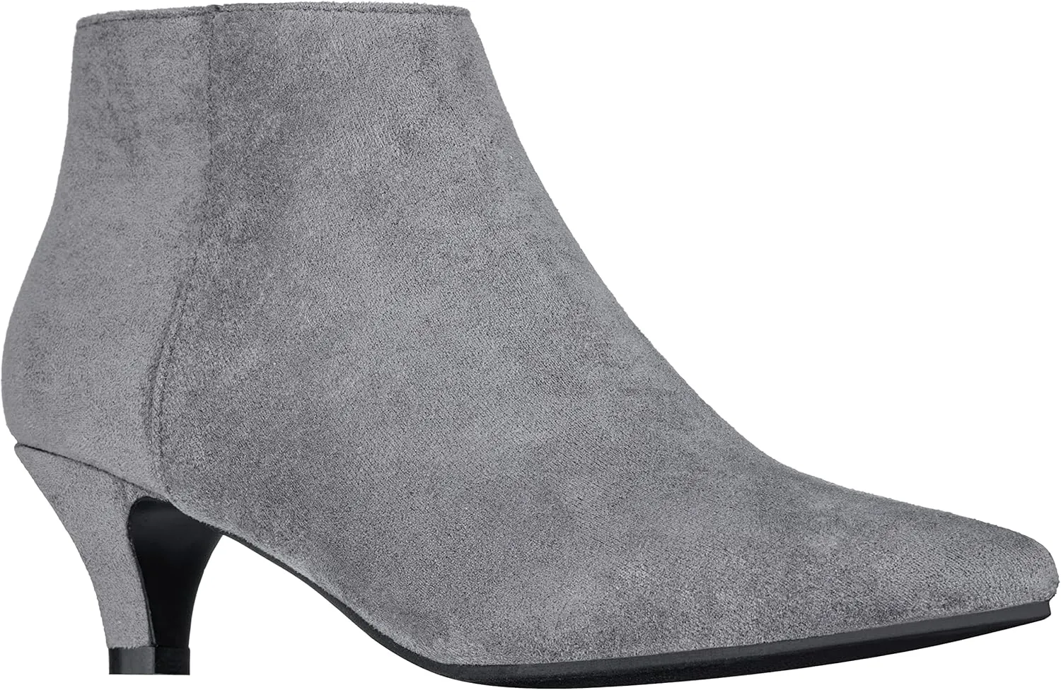 ILLUDE Women's Fashion Ankle Boots Pointed Toe Ankle Booties Low Heel Short Boots