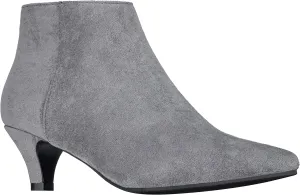 ILLUDE Women's Fashion Ankle Boots Pointed Toe Ankle Booties Low Heel Short Boots