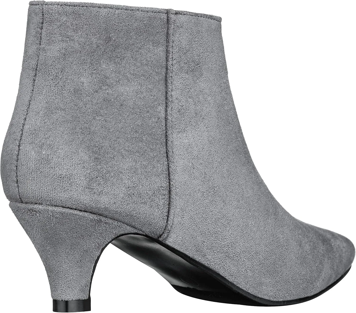 ILLUDE Women's Fashion Ankle Boots Pointed Toe Ankle Booties Low Heel Short Boots