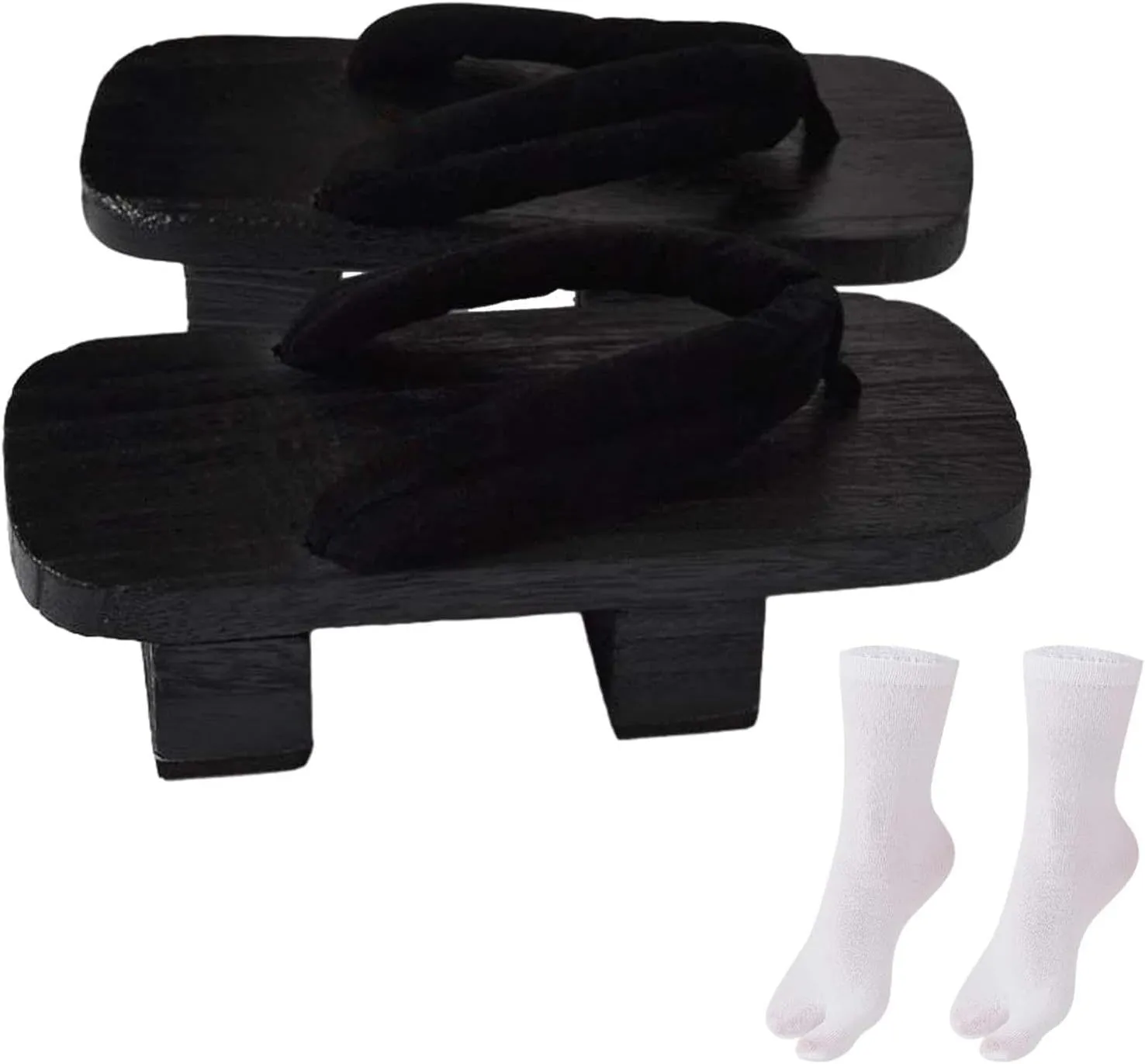 Japanese Wooden Clogs, Japanese Geta Shoes, Indoor And Outdoor Portable Casual Shoes, Comfortable Sandals for V