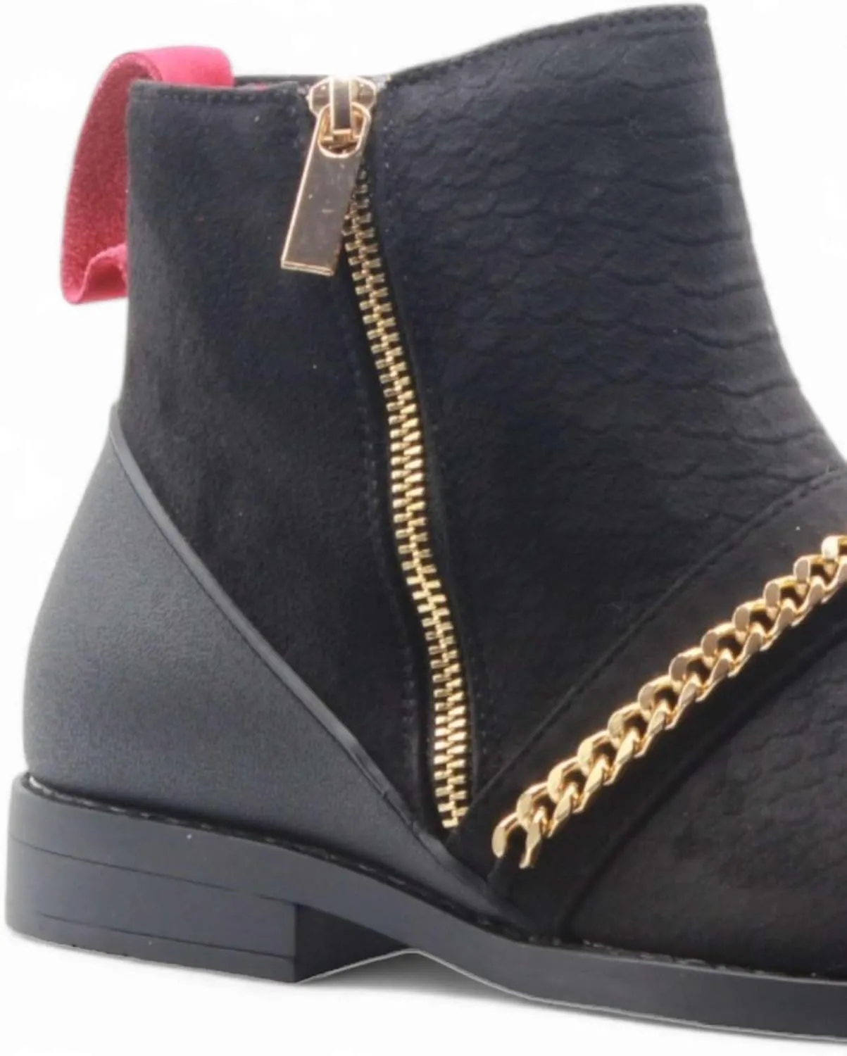 Jazamé Men's B-2963 Chuck Nubuck Suede Pull-On Round Toe Chelsea Boots