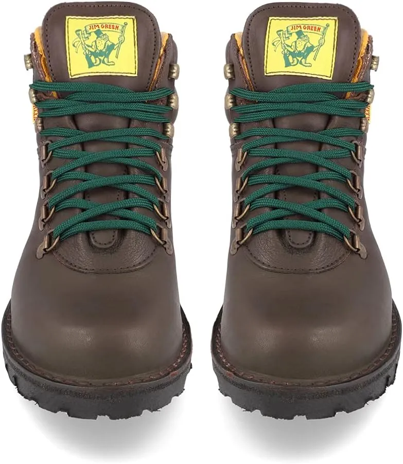 Jim Green Men's Razorback Boots Lace-Up Water Resistant Full Grain Leather Work or Hiking Boot