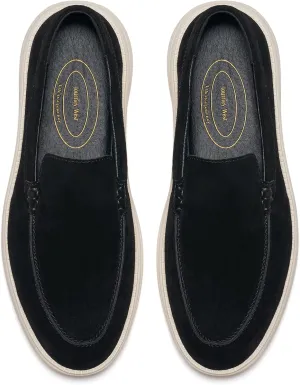 Journey West Men's Comfort Casual Slip-on Suede Leather Loafers Shoes for Men