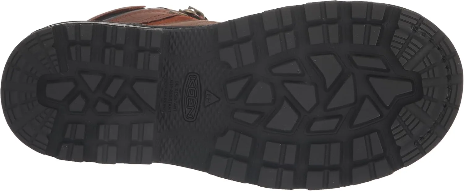 KEEN Utility Men's Camden 6" Composite Toe Waterproof Internal Metatarsal Guard Heavy Duty Work Boot