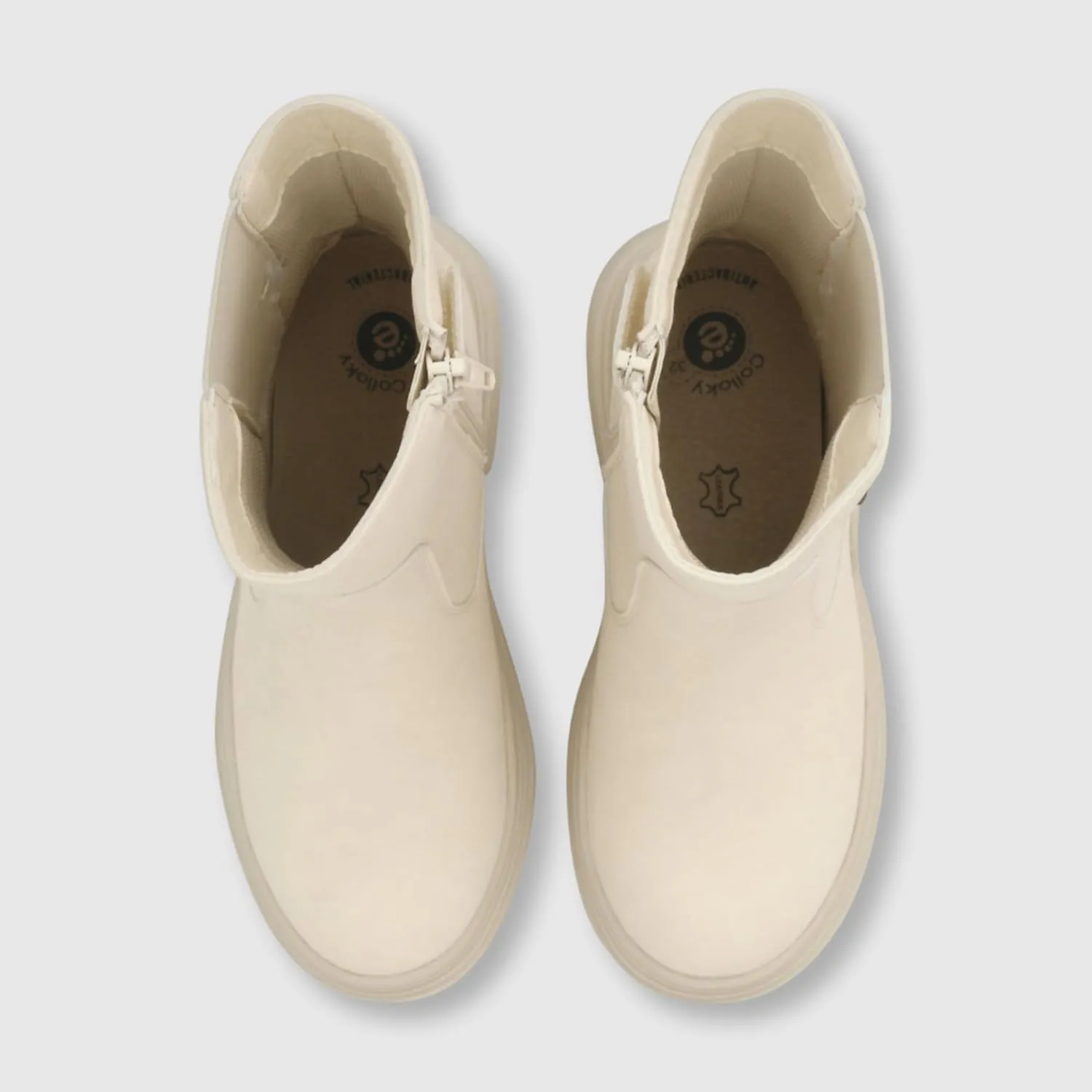 Kid Boots for Girls - Fashionable, Durable & Lightweight Boots - Leather, Non-Slip Insoles - Stylish Footwear for Kids