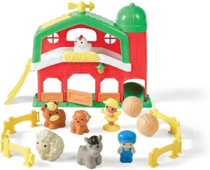 Kidoozie Barnyard Farm Playset - Lights, Melodies & Hay Bale Fun for Your Little Farmer Ages 18  Months
