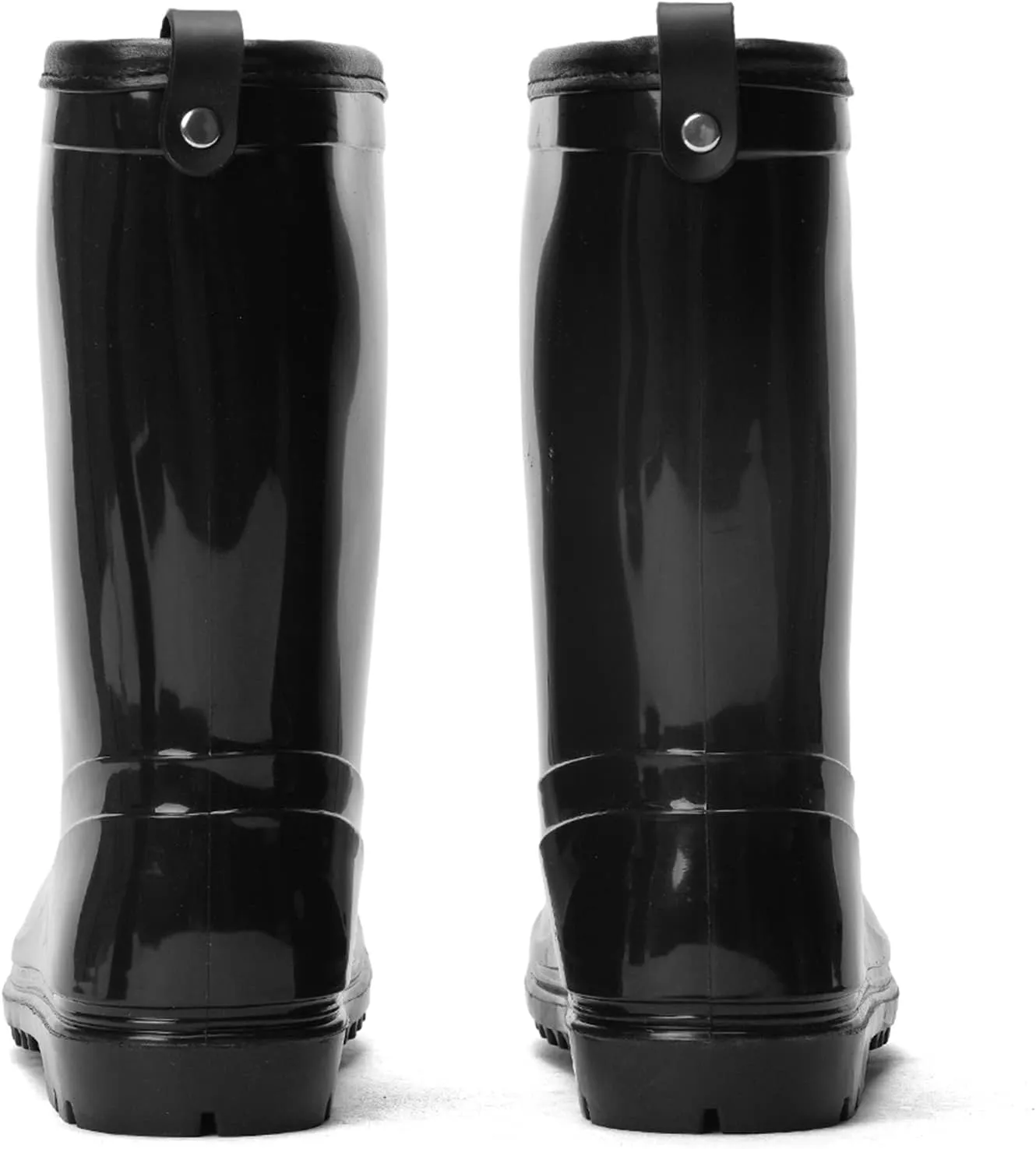 Kids Rain Boots Waterproof Rain Boot with Easy On for Toddler/Little Kid/Big Kid
