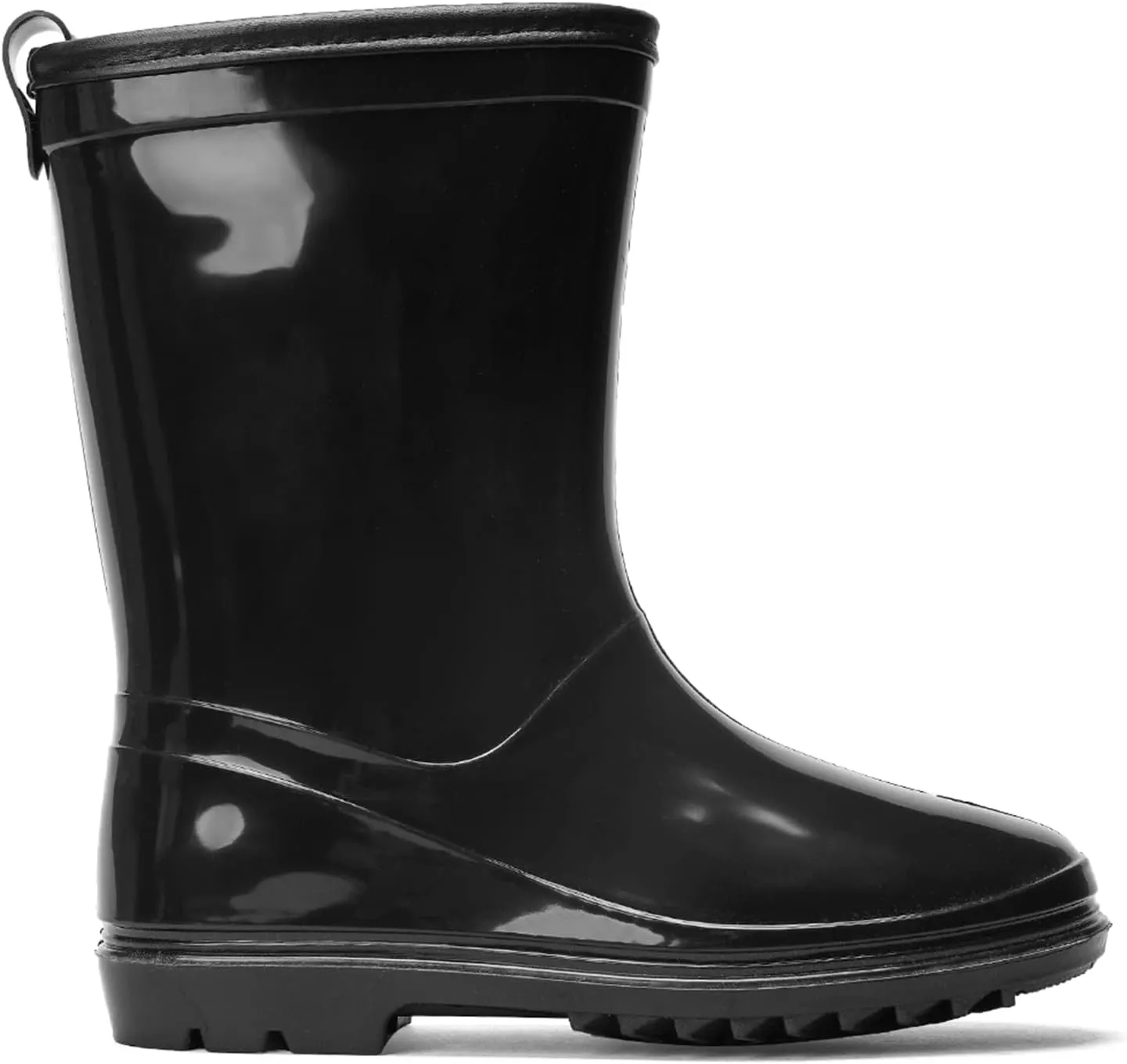 Kids Rain Boots Waterproof Rain Boot with Easy On for Toddler/Little Kid/Big Kid